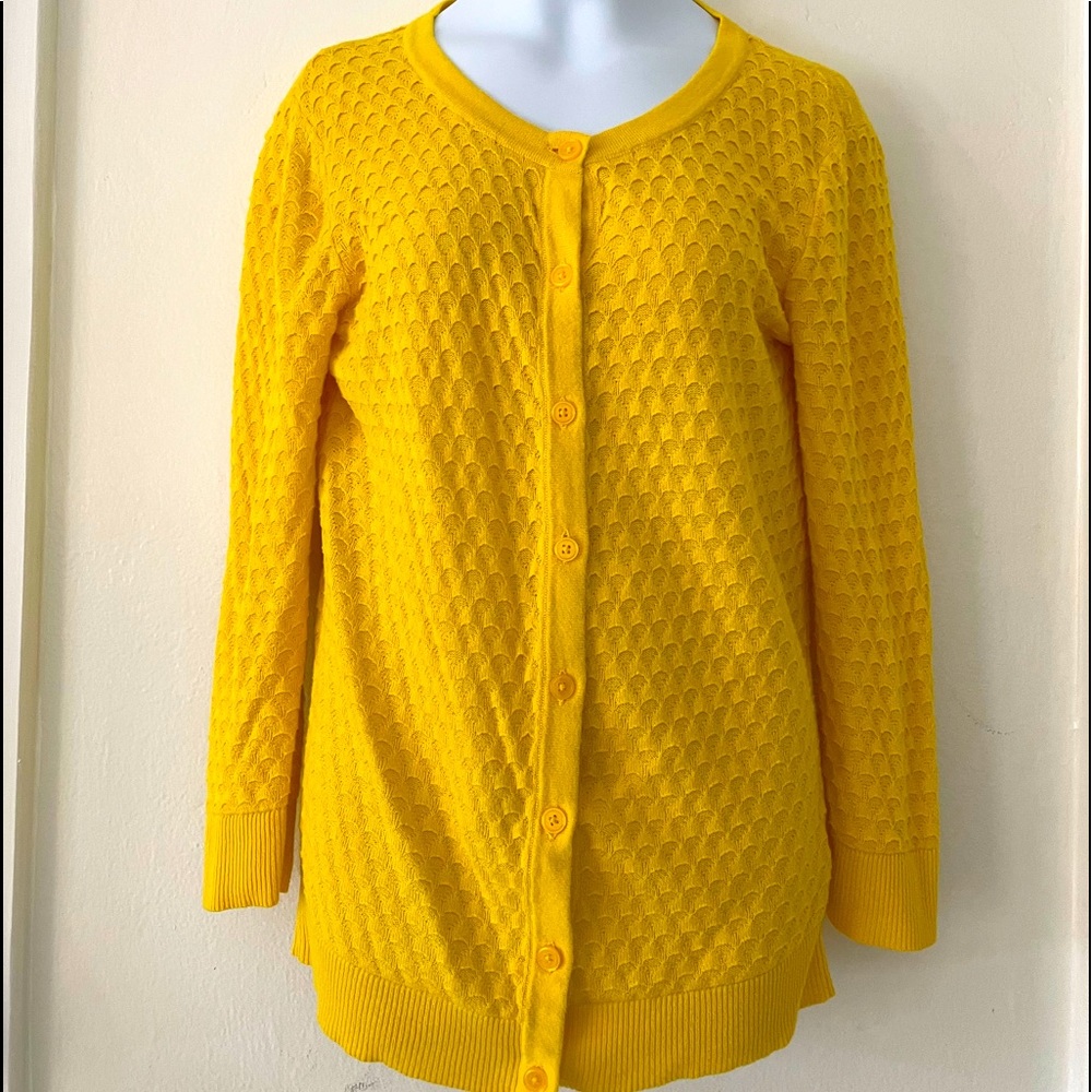 Golden Yellow Merona cardigan